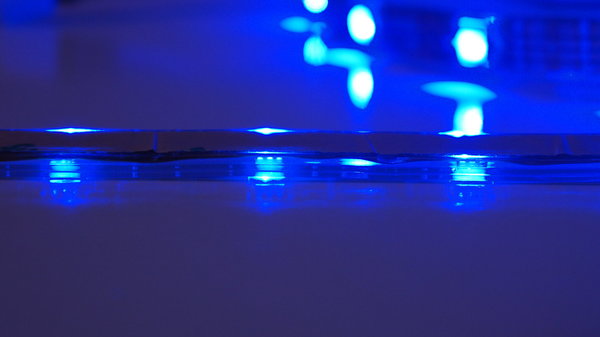 11m ~ 20m IP68 LED Strips RGB für Unterwasserbeleuchtung Silikon Komplettset