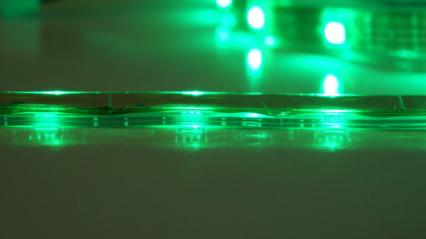IP68 Profiset. 15m ~ 20m LED RGB Strips Silikon für Unterwasserbeleuchtung Bandfarbe Kupfer