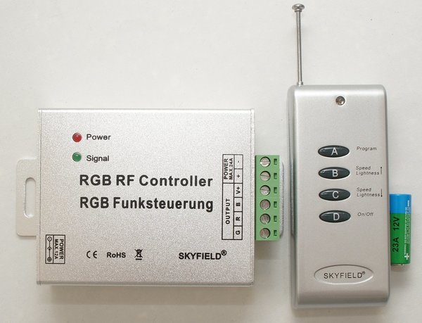 LED Controller Funk mit 4 Tasten Fernbedinung